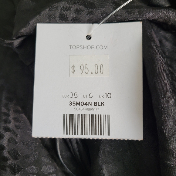 NEW with tag Topshop Long Satin Evening Dress - Picture 6 of 6